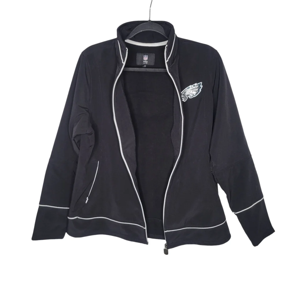 Vintage Y2K Philadelphia Eagles NFL Pro Line Rhinestone Womens Jacket Size M